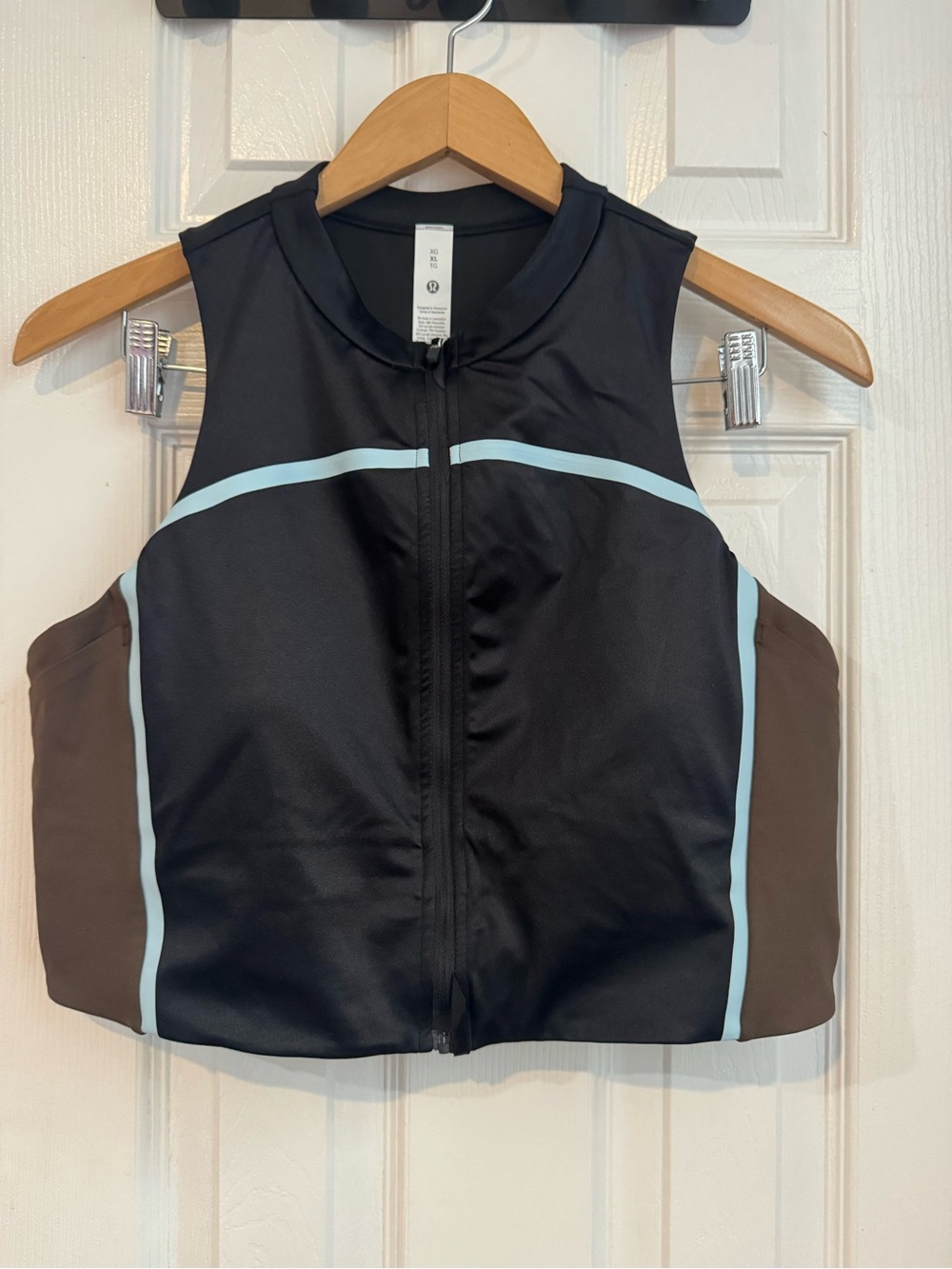 NWT Lululemon Satin Shine Full Zip Tank Top - Picture 4 of 9